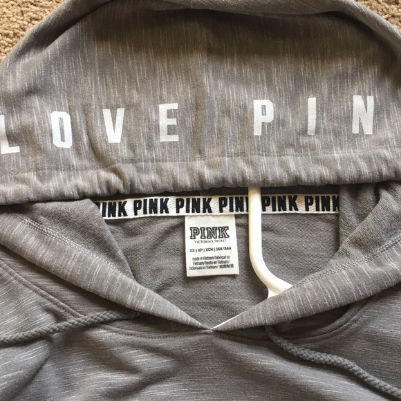 Victorias Secret Grey Hoodie - Picture 3 of 4